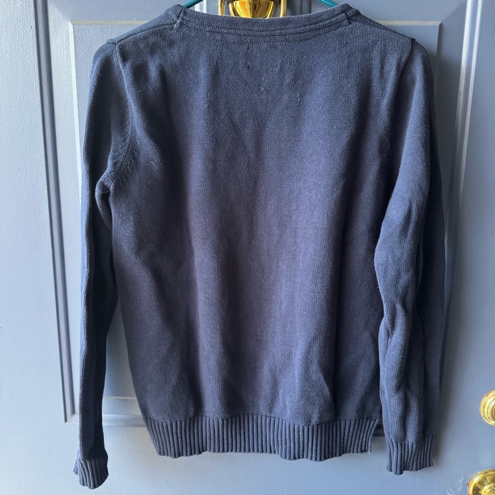 Pink Pineapple Navy 'Locals Only' Palm Beach Sweater - Picture 4 of 5